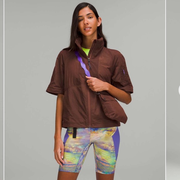 NWT lululemon convertible ripstop hiking jacket 6 - ancient copper - Picture 8 of 11